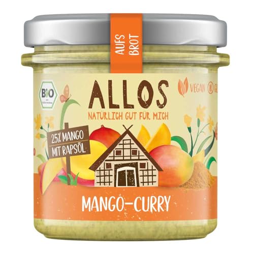 Allos Bio aufs Brot Mango Curry (6 x 140 gr) von Allos
