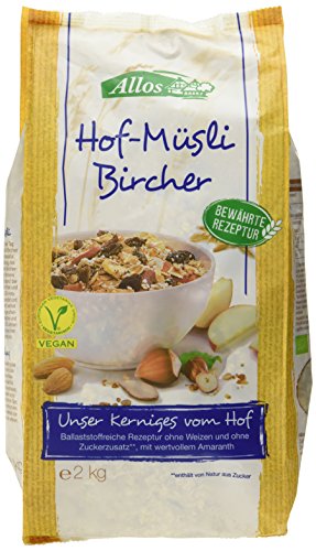 Allos Birchermüsli mit Amaranth, 1er Pack (1 x 2 kg) von Allos