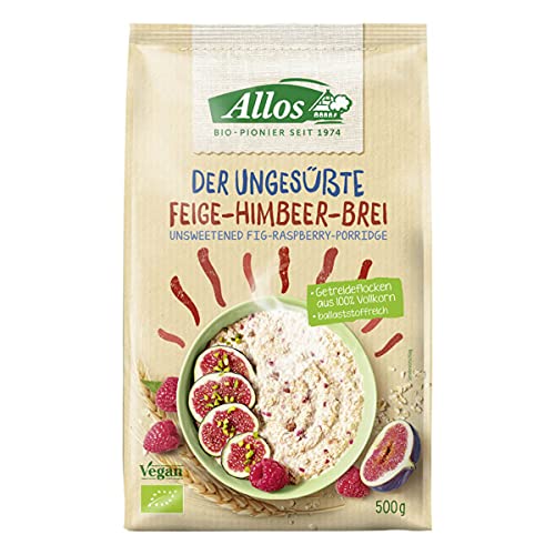 Allos - Der ungesüsste Feige-Himbeer-Brei - 0,5 kg - 6er Pack von Allos