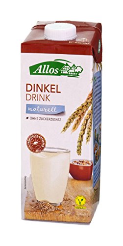 Allos Dinkel Drink Naturell - 1 l Bio Dinkelmilch von Allos
