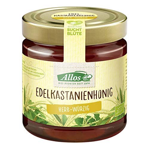 Allos Edelkastanien-Honig, 2er Pack (2 x 500 g) von Allos