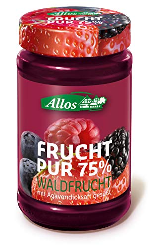 Allos Bio Frucht Pur 75% Waldfrucht (6 x 250 gr) von Allos