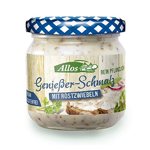 Allos Genießer-Schmalz mit Röstzwiebeln (150 g) - Bio von Allos