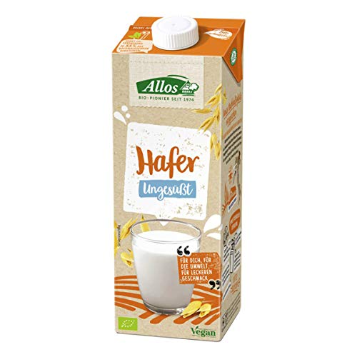 Allos - Hafer Drink ungesüßt - 1 l - 12er Pack Allos - Hafer Drink ungesüßt - 1 l - 12er Pack von Allos