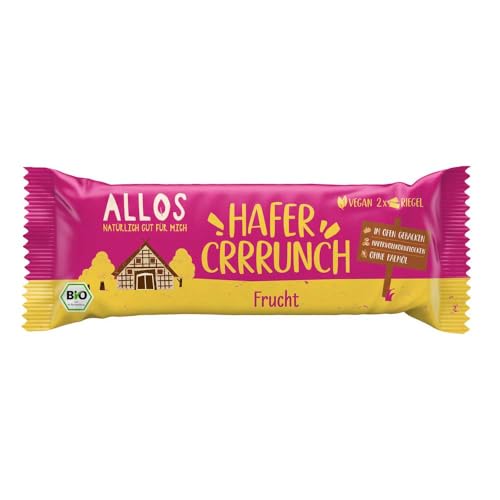 Allos Hafercrrrunch Riegel, Frucht, 50g von Allos