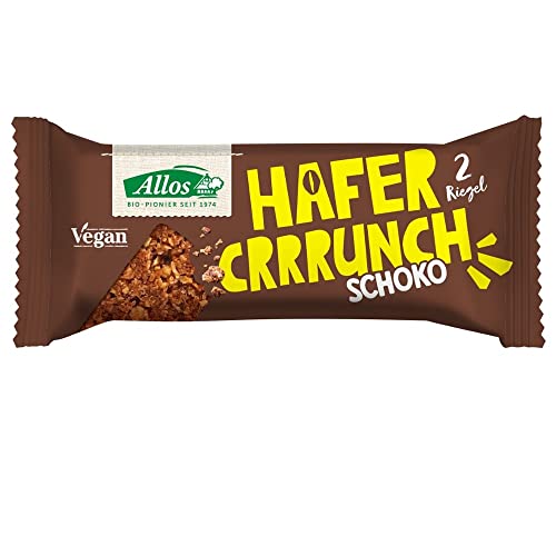 Allos Hafercrrrunch Riegel, Schoko, 50g von Allos