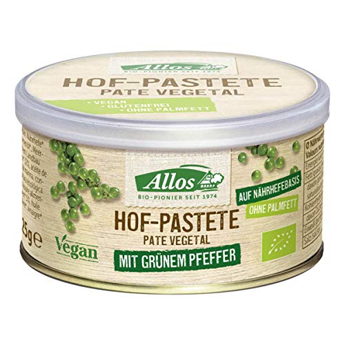 Allos - Hof-Pastete Grüner Pfeffer - 125 g - 12er Pack Allos - Hof-Pastete Grüner Pfeffer - 125 g - 12er Pack von Allos