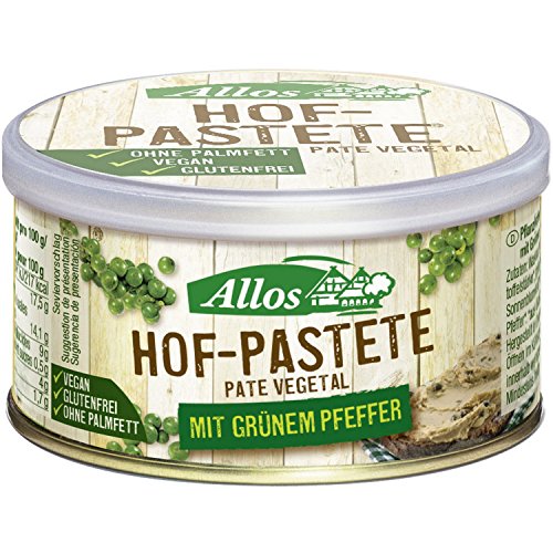 Allos Hof Pastete Grüner Pfeffer - Bio - 125g von Allos