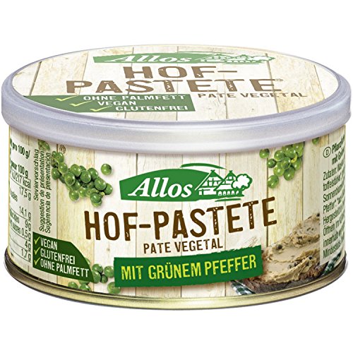 Allos Hof Pastete Grüner Pfeffer - Bio - 125g Allos Hof Pastete Grüner Pfeffer - Bio - 125g von Allos