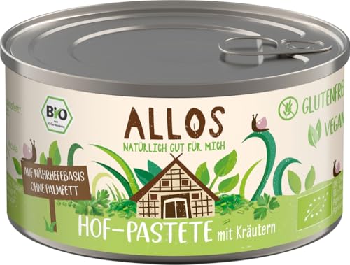 Allos - Hof-Pastete Kräuter - 125 g - 12er Pack von Allos