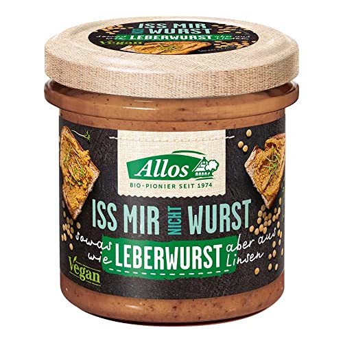 Allos Bio Iss mir nicht Wurst Leberwurst (2 x 135 gr) von Allos