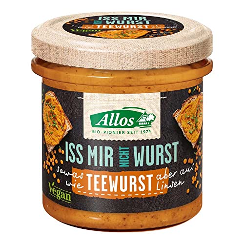 Allos Iss mir nicht Wurst, Teewurst, 135g (135, 10) von Allos