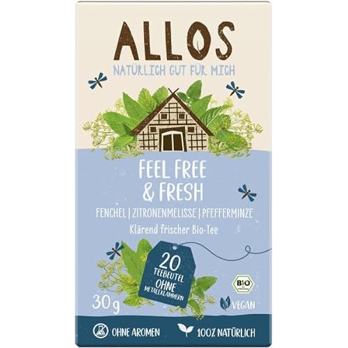 Allos Kräutertee "Feel Free & Fresh" im Beutel (30 g) - Bio von Allos