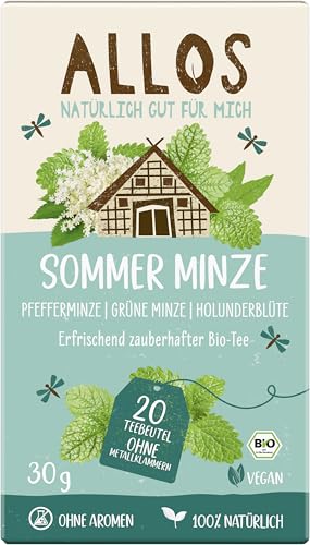 Allos Kräutertee "Sommer Minze" im Beutel (30 g) - Bio von Allos