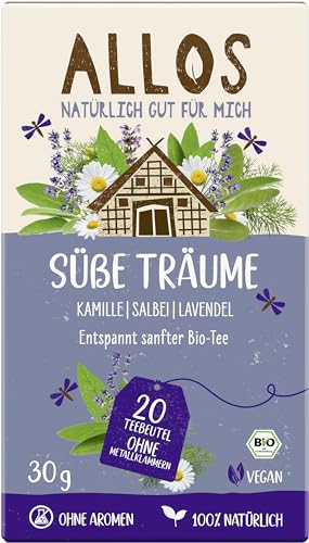 Allos Kräutertee "Süße Träume" im Beutel (30 g) - Bio von Allos