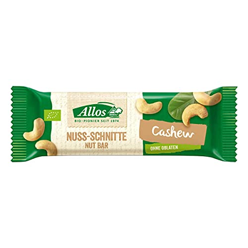 Allos - Nuss-Schnitte Cashew - 30 g - 25er Pack Allos - Nuss-Schnitte Cashew - 30 g - 25er Pack von Allos