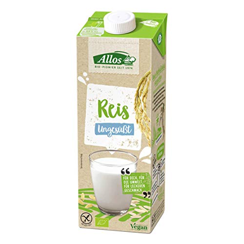 Allos - Reis Drink naturell - 1 l - 12er Pack Allos - Reis Drink naturell - 1 l - 12er Pack von Allos