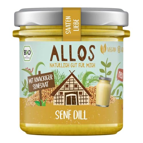 Allos Saatenliebe Senfsaat, Senf und Dill, 135g, 2er Pack von Allos