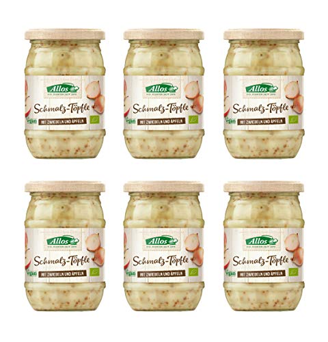 Allos Schmalz-Töpfle mit Zwiebeln und Äpfeln 6x250g Allos Schmalz-Töpfle mit Zwiebeln und Äpfeln 6x250g von Allos