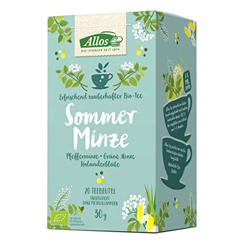 Allos - Sommer Minze Tee - 30 g - 4er Pack von Allos