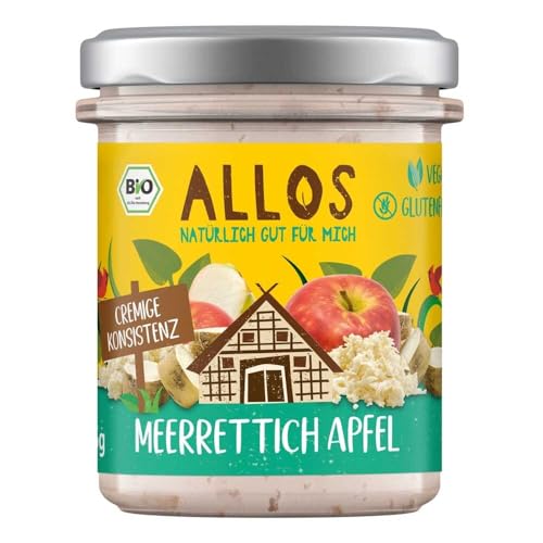 Allos Streichgenuss, Meerrettich & Apfel, 175g von Allos