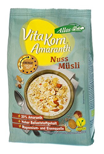 Allos - Vita Korn Amaranth Nuss Müsli - 375g von Allos