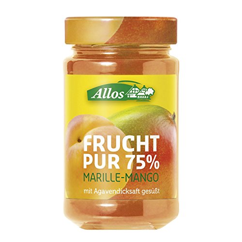 Allos Bio Frucht Pur 75% Aprikose Mango (1 x 250 gr) von Allos