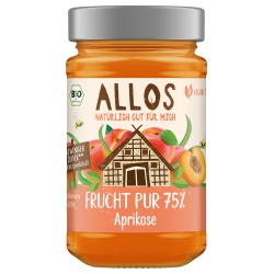 Aprikosen-Fruchtaufstrich Frucht Pur von Allos