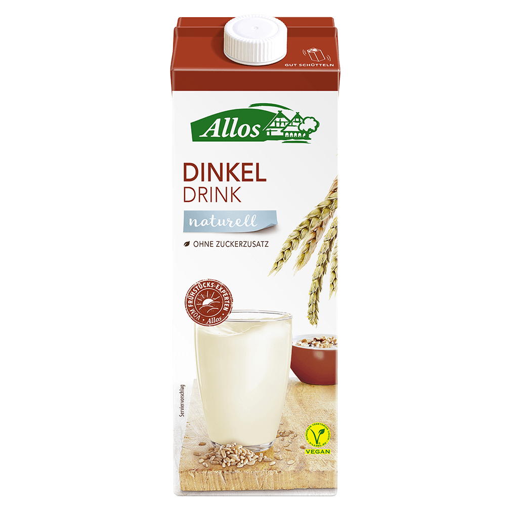 Bio Dinkel Drink naturell von Allos