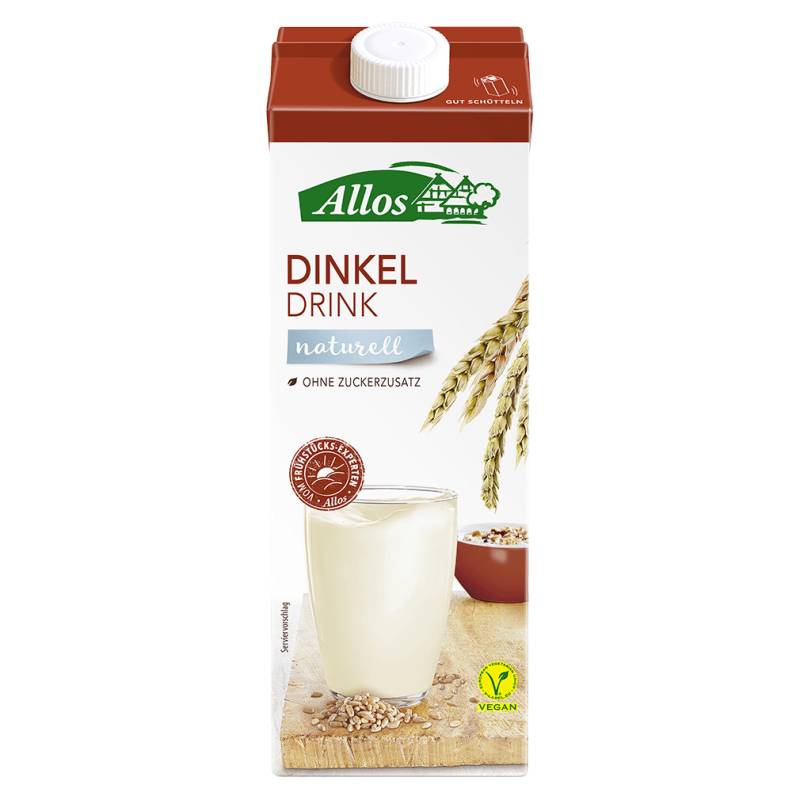 Bio Dinkel Drink naturell von Allos