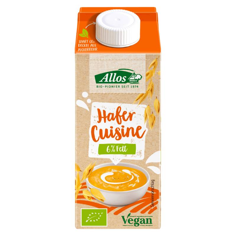 Bio Hafer Cuisine, 200ml MHD 21.04.2024 von Allos