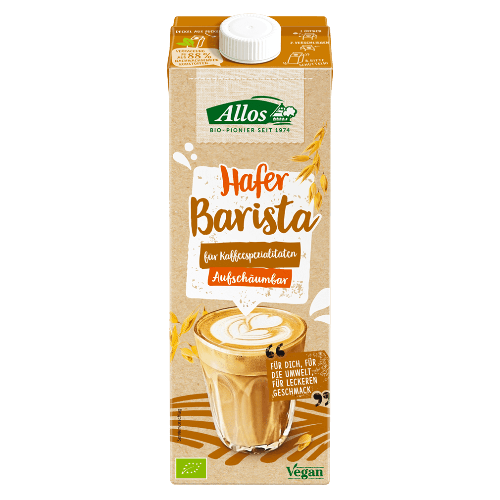 Bio Hafer Drink Barista von Allos