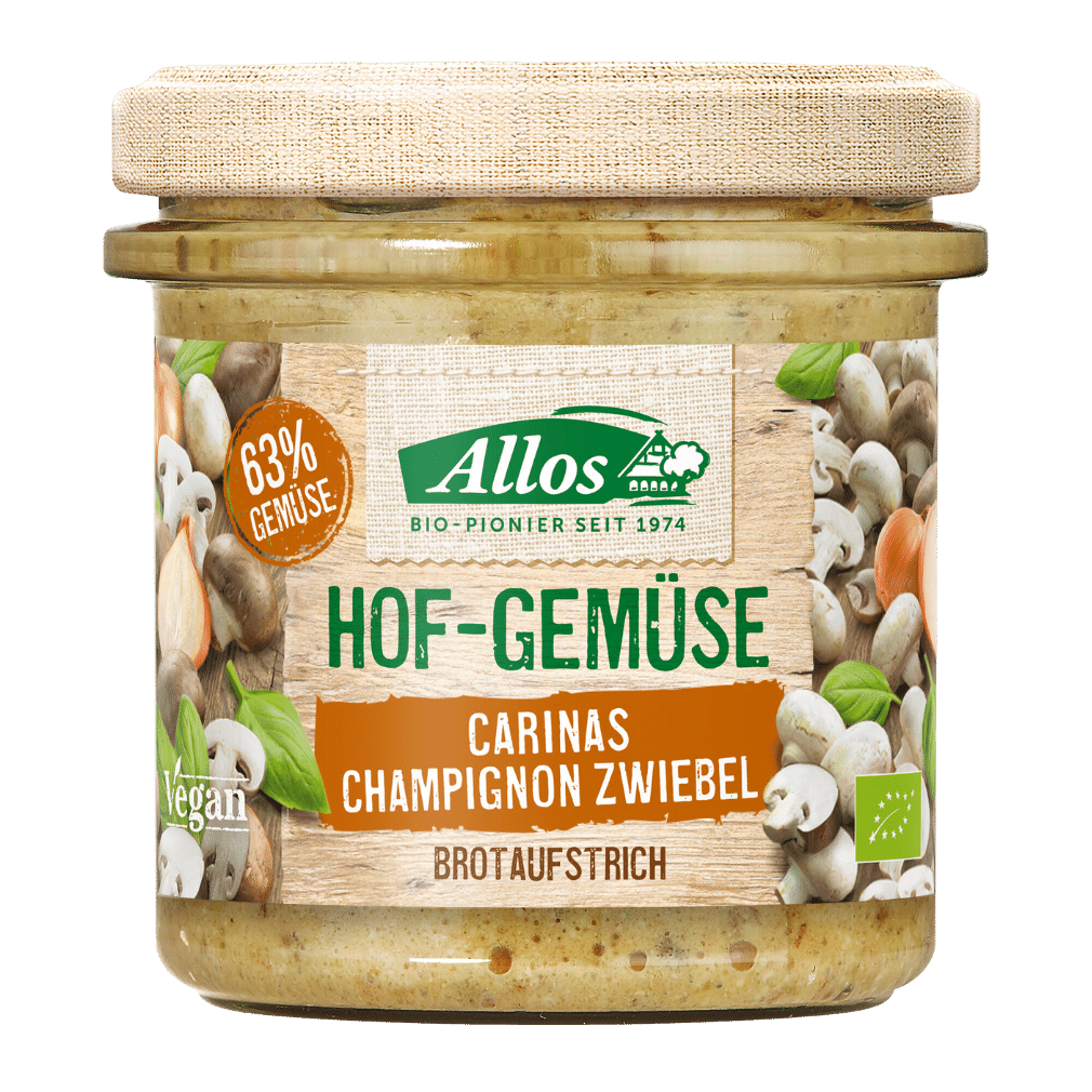 Bio Hof-Gemüse Carinas Champignon Zwiebel Bio Hof-Gemüse Carinas Champignon Zwiebel von Allos