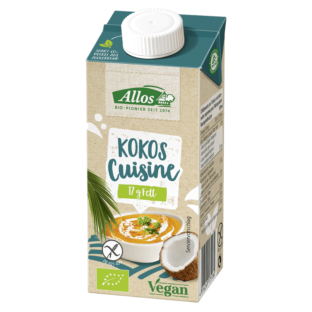Bio Kokos Cuisine, 200ml Bio Kokos Cuisine, 200ml von Allos