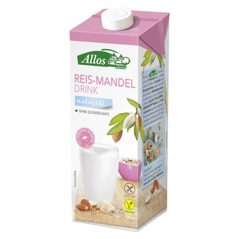 Bio Reis-Mandel Drink von Allos