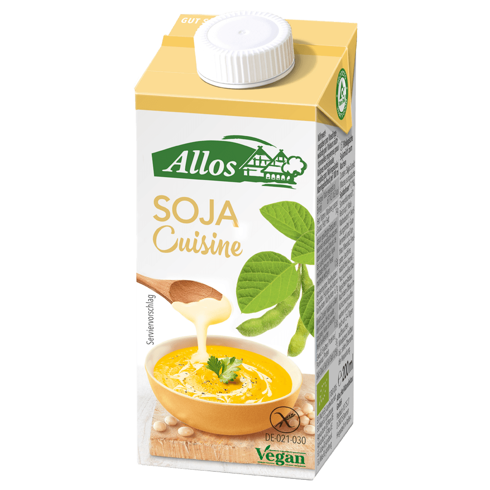 Bio Soja Cuisine, 200ml Bio Soja Cuisine, 200ml von Allos