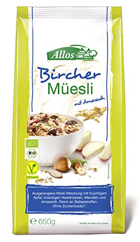 Allos Walter Lang GmbH Bircher Müesli mit Amaranth 650g von Allos Walter Lang GmbH