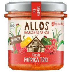 Brotaufstrich Hofgemüse mit dreierlei Paprika Brotaufstrich Hofgemüse mit dreierlei Paprika von Allos