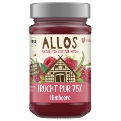 Himbeer-Fruchtaufstrich Frucht Pur von Allos