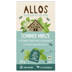 Kräutertee Sommer Minze im Beutel von Allos