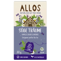 Kräutertee Süße Träume im Beutel von Allos