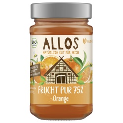 Orangen-Fruchtaufstrich Frucht Pur von Allos