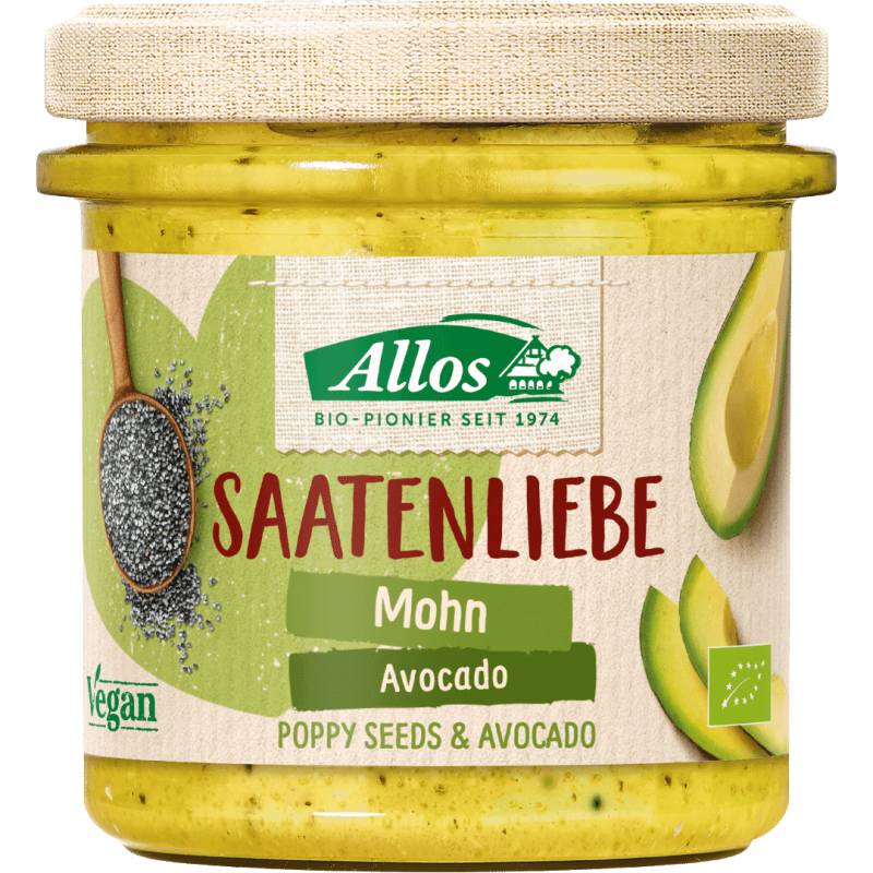Saatenliebe Mohn Avocado von Allos