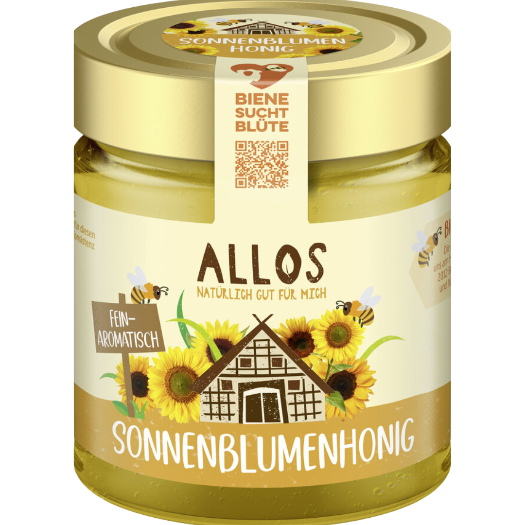 Sonnenblumenhonig, 500g Sonnenblumenhonig, 500g von Allos