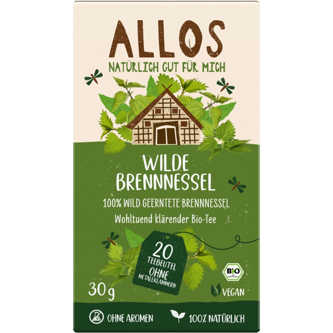 Wilde Brennnessel Tee Wilde Brennnessel Tee von Allos