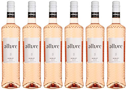 allure Merlot Rosé HalbTrocken (6 x 0.75 l) von Allure