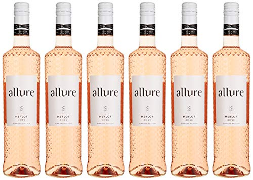 allure Merlot Rosé HalbTrocken (6 x 0.75 l) von Allure