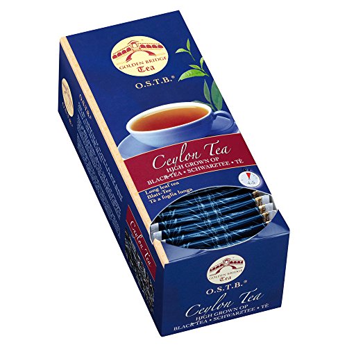 Almar Golden Bridge Premium Tea O.S.T.B - Ceylon - 30 Teefilter, 66 g von Almar