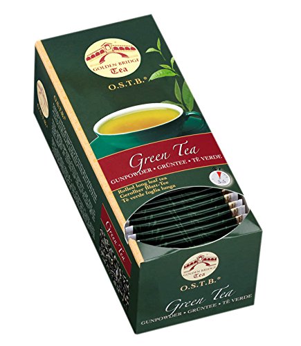 Almar Golden Bridge Premium Tea O.S.T.B - Green Tea Gunpowder BIO - 30 Teefilter, 66 g Almar Golden Bridge Premium Tea O.S.T.B - Green Tea Gunpowder BIO - 30 Teefilter, 66 g von Almar