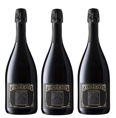 3x 0,75l - 2016er - Tasca d'Almerita - Tenuta Regaleali - Almerita - Contessa Franca - Spumante Brut - Sicilia D.O.P. - Sizilien - Italien - Schaumwein trocken von Almerita